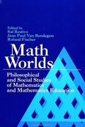 Cover: Math Worlds - State University of New York Press