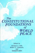 Cover: The Constitutional Foundations of World Peace - State University of New York Press