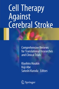 Abbildung von: Cell Therapy Against Cerebral Stroke - Springer