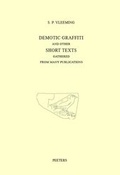 Cover: Demotic Graffiti and Other Short Texts Gathered from Many Publications - Peeters Publishers