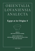 Cover: Egypt at its Origins 4 - Peeters Publishers