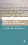 Cover: French as Language of Intimacy in the Modern Age - Amsterdam University Press