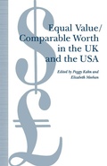 Cover: Equal Value/Comparable Worth in the UK and the USA - Palgrave Macmillan