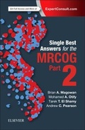 Cover: Single Best Answers for MRCOG Part 2 - Elsevier