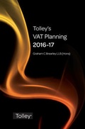 Cover: Tolley's VAT Planning 2016-17 - Tolley