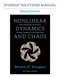 Abbildung von: Student Solutions Manual for Nonlinear Dynamics and Chaos, 2nd edition - Westview Press Inc