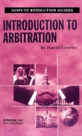 Abbildung von: Introduction to Arbitration - CRC Press