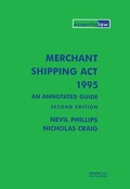 Cover: Merchant Shipping Act 1995: An Annotated Guide - CRC Press