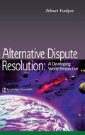 Abbildung von: Alternative Dispute Resolution - Routledge Cavendish