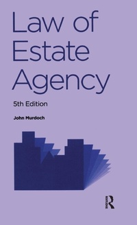 Abbildung von: Law of Estate Agency - CRC Press