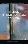 Cover: Testing Second Language Speaking - Routledge
