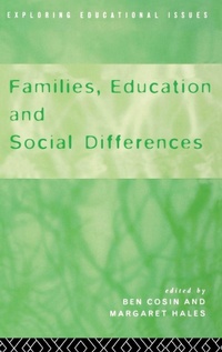 Enlarge image Cover: Families, Education and Social Differences - Routledge