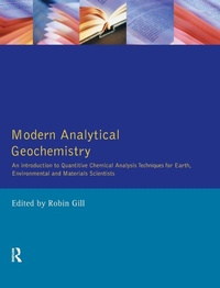 Enlarge image Cover: Modern Analytical Geochemistry - Routledge