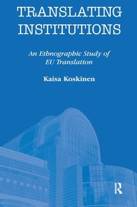 Enlarge image Cover: Translating Institutions - Routledge
