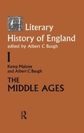 Cover: A Literary History of England - Routledge