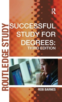 Enlarge image Cover: Successful Study for Degrees - Routledge