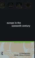 Cover: Europe in the Sixteenth Century - Routledge