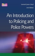 Cover: Introduction to Policing and Police Powers - Routledge Cavendish