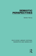 Cover: Semiotic Perspectives - Routledge