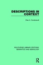 Cover: Descriptions in Context - Routledge