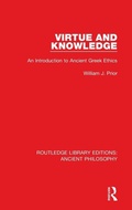 Cover: Virtue and Knowledge - Routledge
