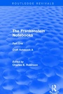 Cover: The Frankenstein Notebooks - Routledge