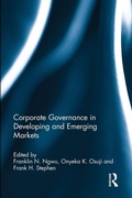 Cover: Corporate Governance in Developing and Emerging Markets - Routledge