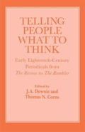 Cover: Telling People What to Think - Routledge