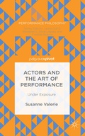 Cover: Actors and the Art of Performance - Palgrave Macmillan