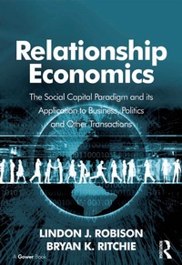 Bild vergrößern Bild: Relationship Economics - Routledge