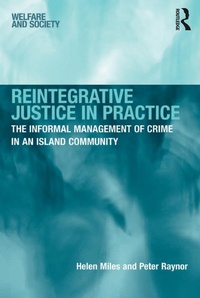 Enlarge image Cover: Reintegrative Justice in Practice - Routledge