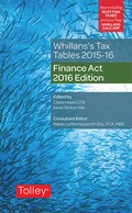 Cover: Whillans's Tax Tables 2016-17 (Finance Act edition) - Tolley
