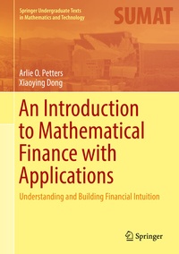Enlarge image Cover: An Introduction to Mathematical Finance with Applications - Springer