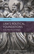 Cover: Law's Political Foundations - Edward Elgar Publishing