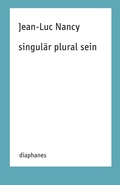 Cover: singul&auml;r plural sein - Diaphanes