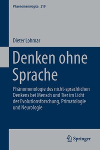 Enlarge image Cover: Denken ohne Sprache - Springer
