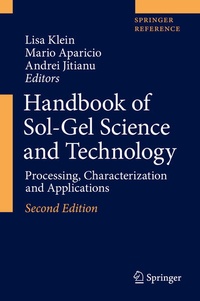 Enlarge image Cover: Handbook of Sol-Gel Science and Technology - Springer