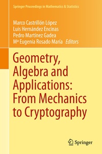 Abbildung von: Geometry, Algebra and Applications: From Mechanics to Cryptography - Springer
