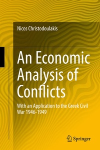 Enlarge image Cover: An Economic Analysis of Conflicts - Springer