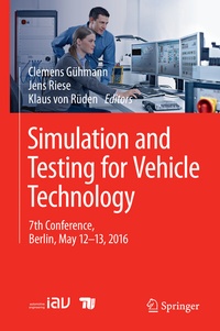 Abbildung von: Simulation and Testing for Vehicle Technology - Springer