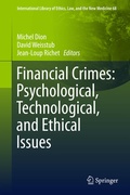 Cover: Financial Crimes: Psychological, Technological, and Ethical Issues - Springer
