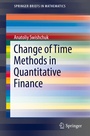 Cover: Change of Time Methods in Quantitative Finance - Springer