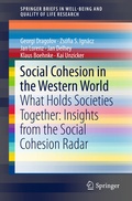Cover: Social Cohesion in the Western World - Springer