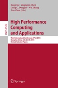 Cover: High Performance Computing and Applications - Springer