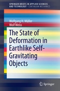 Cover: The State of Deformation in Earthlike Self-Gravitating Objects - Springer