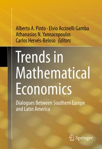 Abbildung von: Trends in Mathematical Economics - Springer