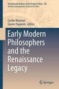 Cover: Early Modern Philosophers and the Renaissance Legacy - Springer