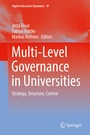 Cover: Multi-Level Governance in Universities - Springer