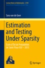Cover: Estimation and Testing Under Sparsity - Springer