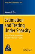 Cover: Estimation and Testing Under Sparsity - Springer